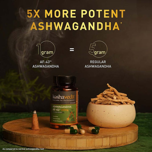 Koshaveda Ashwagandha AF-43 600mg 60 capsules