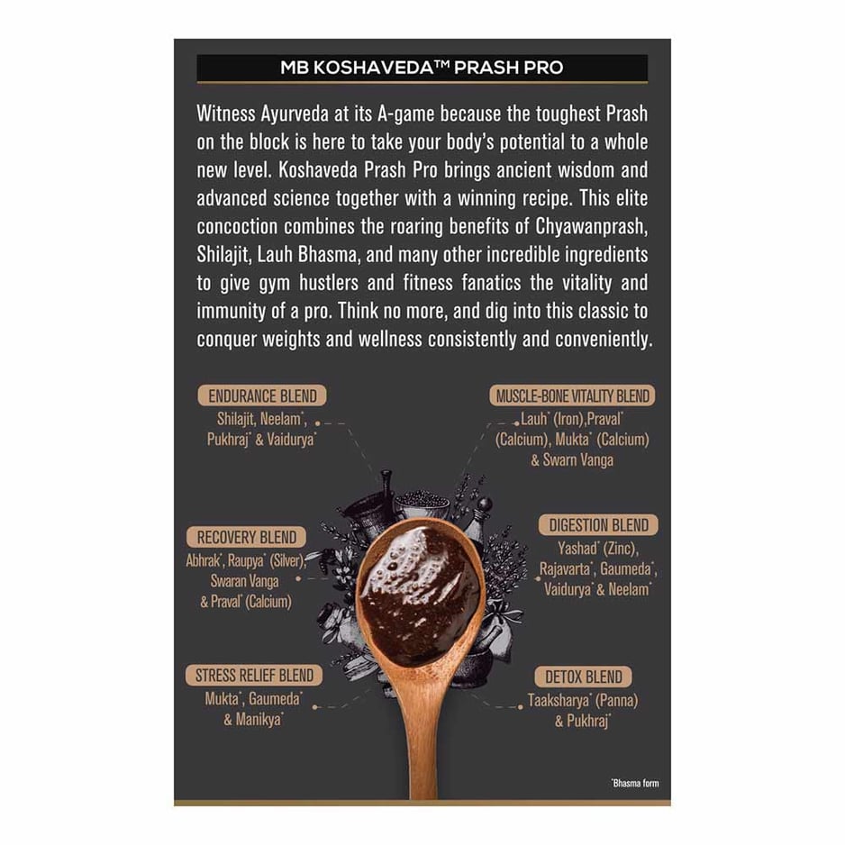 Koshaveda Prash Pro by MuscleBlaze 500g