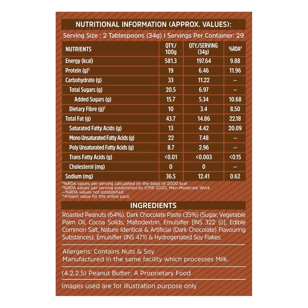 Chocolate Peanut Butter Crunchy & High Protein Oats Unflavoured 1 kg Combo