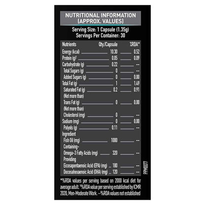 Biozyme 5 in 1 Multivitamin 90 Tabs & Fish Oil 30 Caps Combo
