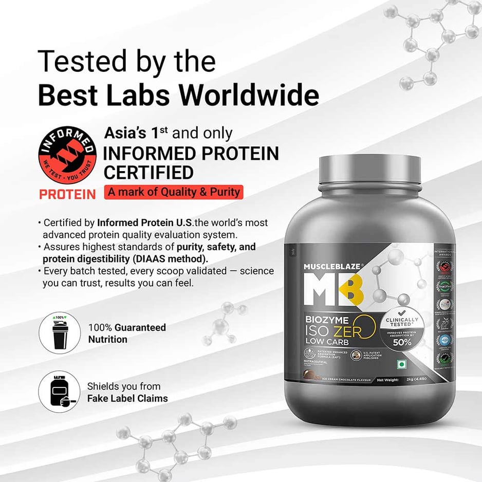 MuscleBlaze Biozyme Iso-Zero