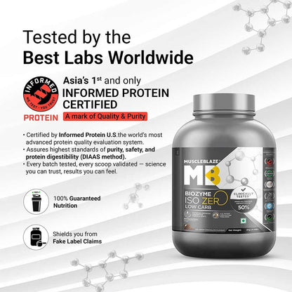 MuscleBlaze Biozyme Iso-Zero