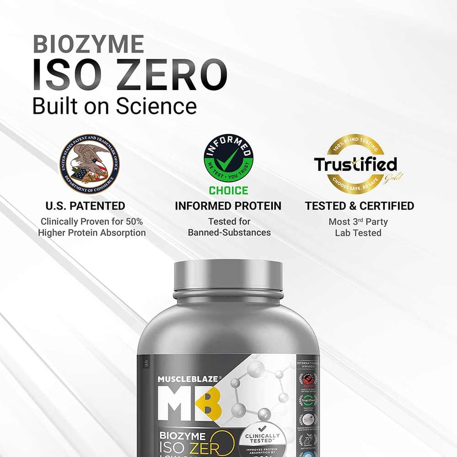 MuscleBlaze Biozyme Iso-Zero
