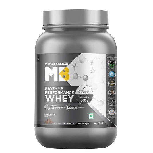 MuscleBlaze Biozyme Performance Whey