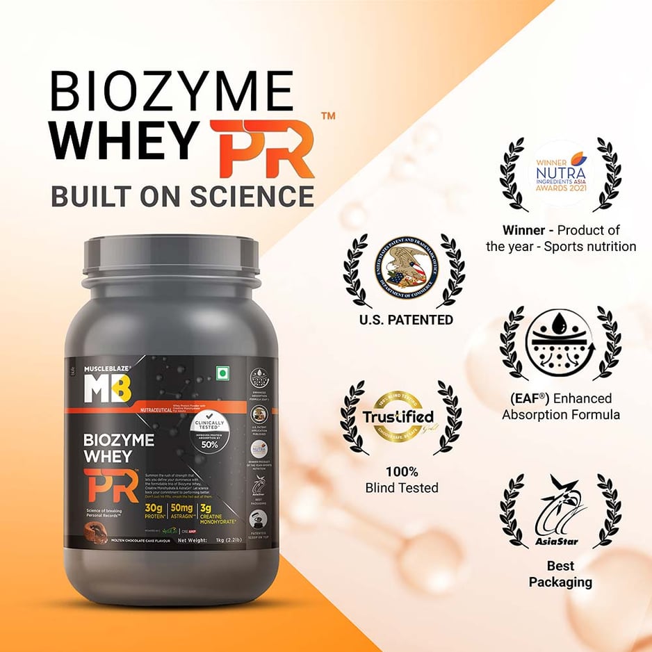 MuscleBlaze Biozyme Whey PR