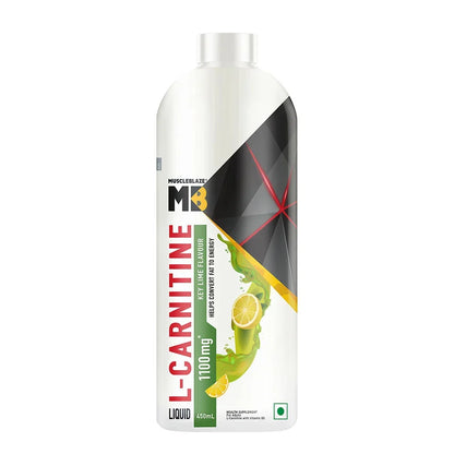 MuscleBlaze Liquid L-Carnitine 1100mg Key Lime