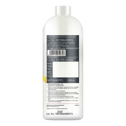 MuscleBlaze Liquid L-Carnitine 1100mg Key Lime