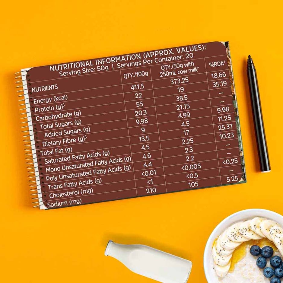 High Protein Oats Dark Chocolate & High Protein Muesli Dark Chocolate & Cranberry 1 kg Combo