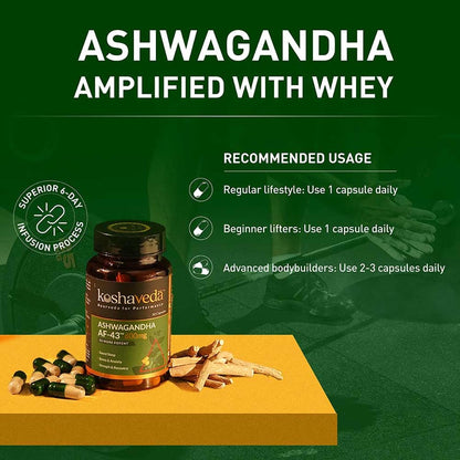 Koshaveda Ayurveda for Performance - Ashwagandha 500mg 30 tablet(s)