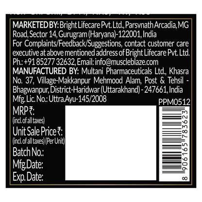Koshaveda Shilajit Pro Gold by MuscleBlaze 60 tablet(s)
