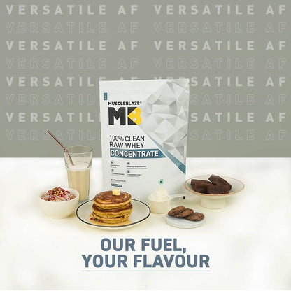 MuscleBlaze 100% Clean Raw Whey Protein Concentrate