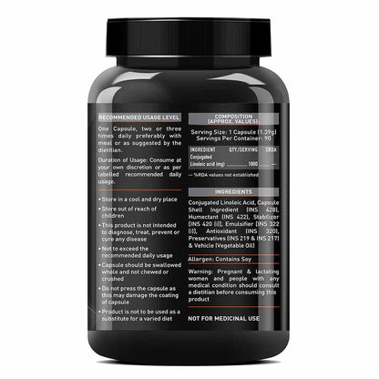 MuscleBlaze CLA 1000 Fat Burner Supplement 90 capsules