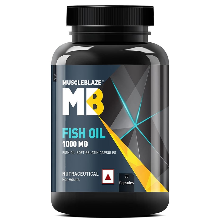 MuscleBlaze Fish Oil 1000mg & MB-Vite Multivitamin Combo 30 tablet(s)
