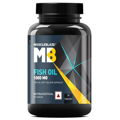 MuscleBlaze Fish Oil 1000mg & MB-Vite Multivitamin Combo 30 tablet(s)