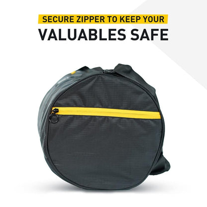 MuscleBlaze Gym Duffle Bag Black 30L