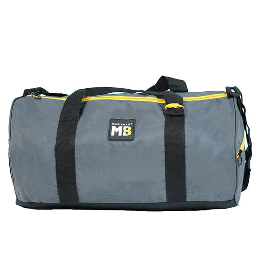 MuscleBlaze Gym Duffle Bag Grey 30L