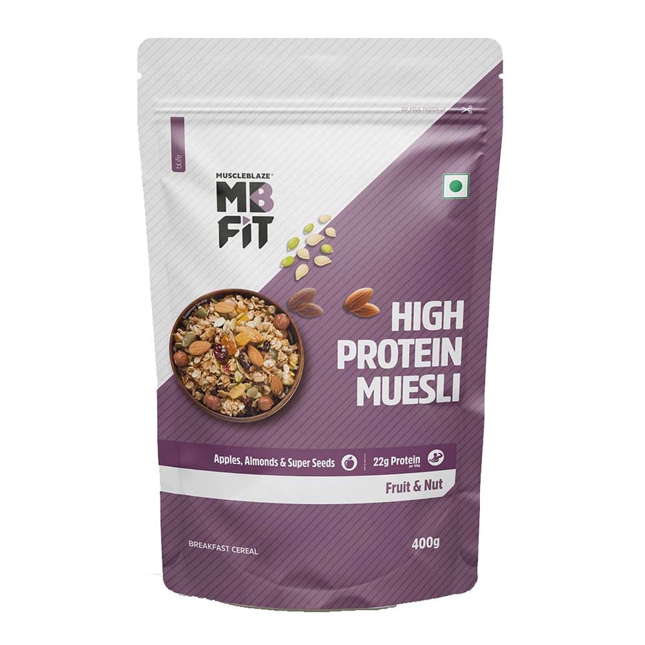 MuscleBlaze High Protein Muesli Fruits & Nuts