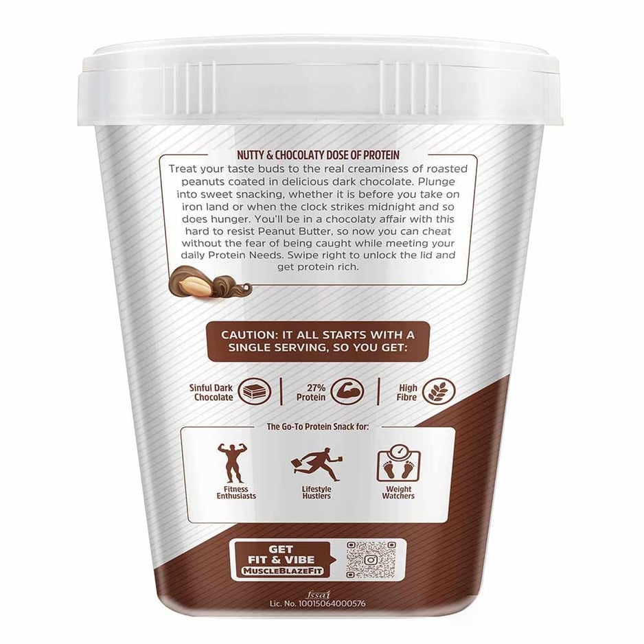 MuscleBlaze High Protein Oats 2 kg & Peanut Butter 1 kg Combo