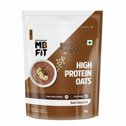 MuscleBlaze High Protein Oats Dark Chocolate