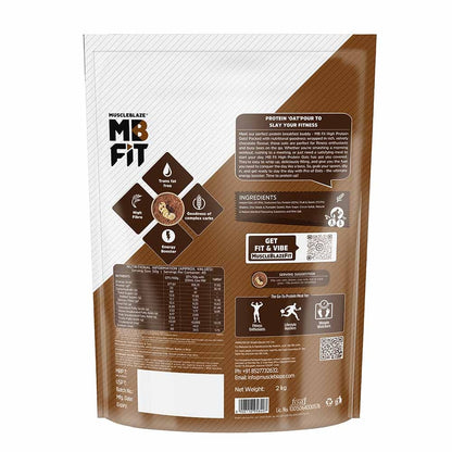 MuscleBlaze High Protein Oats Dark Chocolate