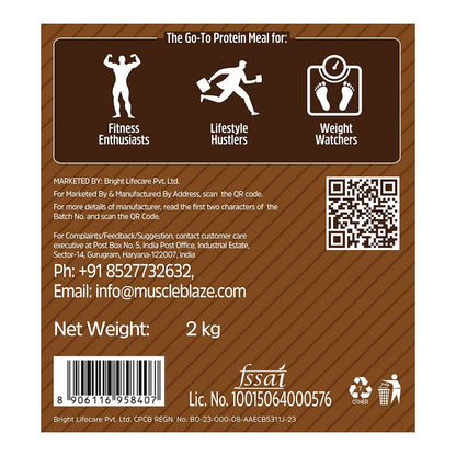 MuscleBlaze High Protein Oats Dark Chocolate