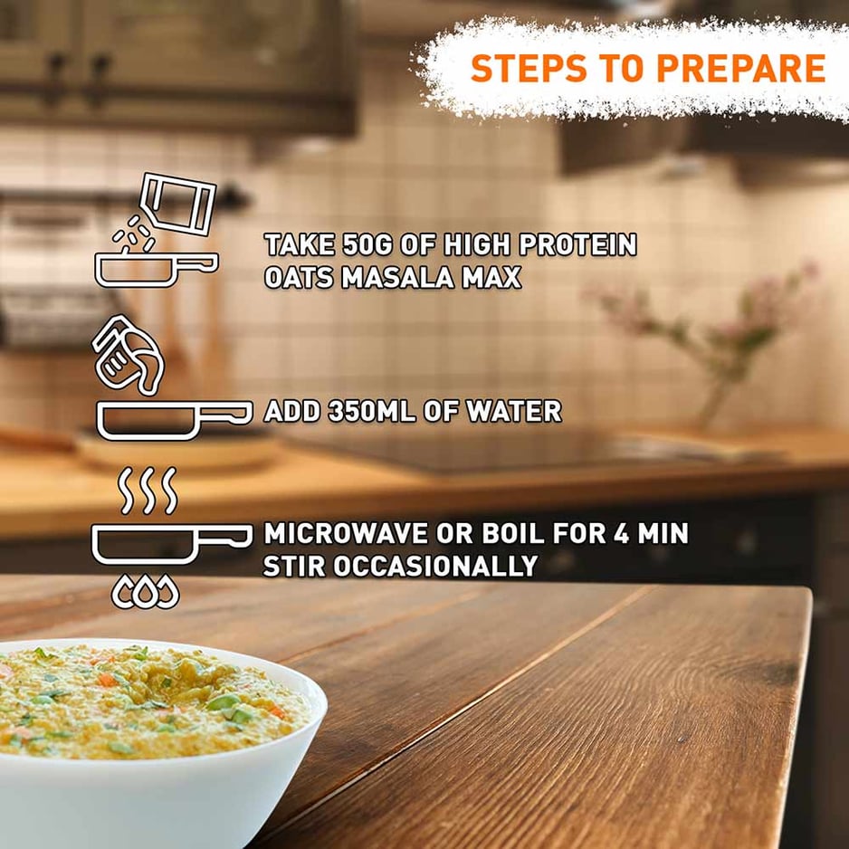 MuscleBlaze High Protein Oats