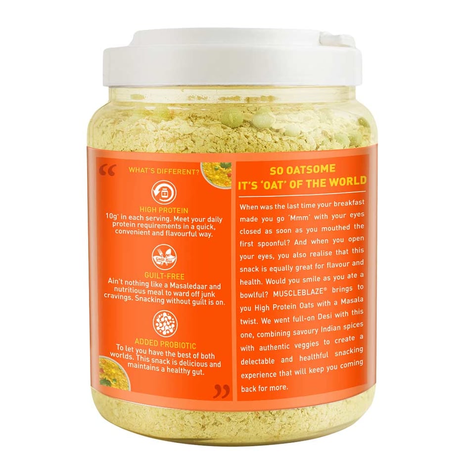MuscleBlaze High Protein Oats