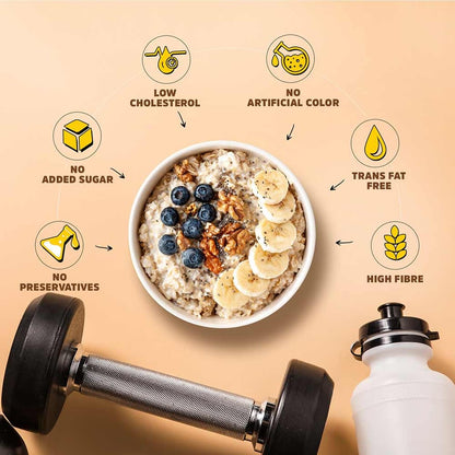 MuscleBlaze High Protein Oats Unflavoured