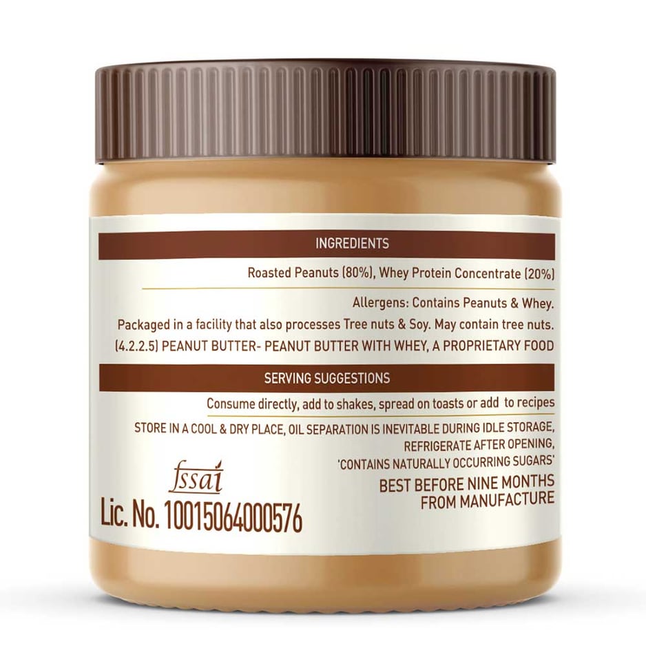MuscleBlaze High Protein Peanut Butter Crunchy