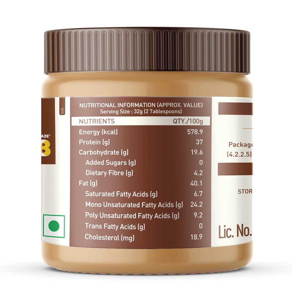 MuscleBlaze High Protein Peanut Butter Crunchy