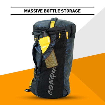 MuscleBlaze Hybrid Gym Bag Camo