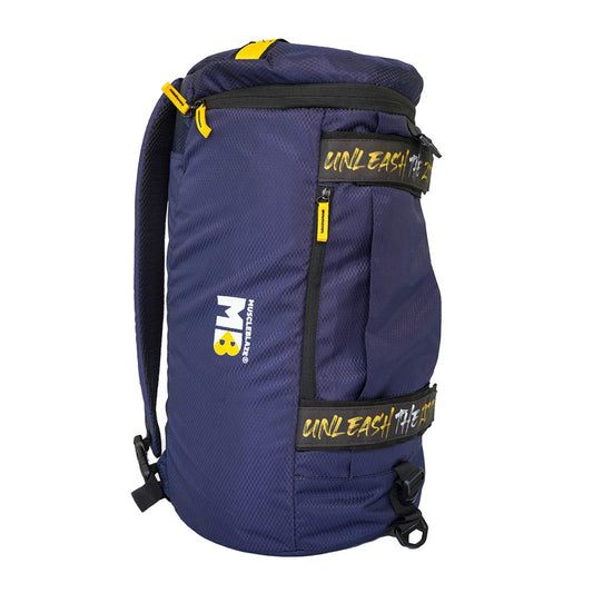MuscleBlaze Hybrid Gym Bag (UNLEASH THE ZIDD) Blue