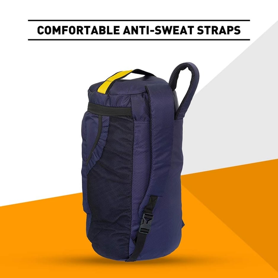 MuscleBlaze Hybrid Gym Bag (UNLEASH THE ZIDD) Blue