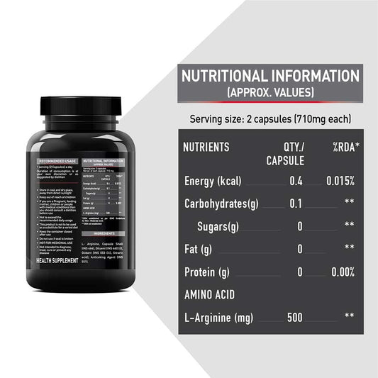 MuscleBlaze L-Arginine 90 capsules