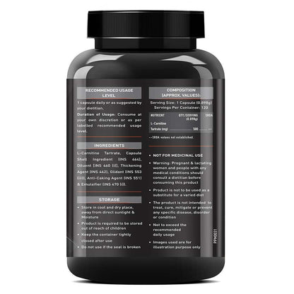MuscleBlaze L-Carnitine L-Tartrate