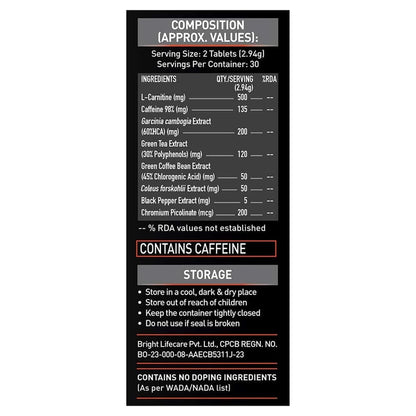 MuscleBlaze MB Fat Burner PRO