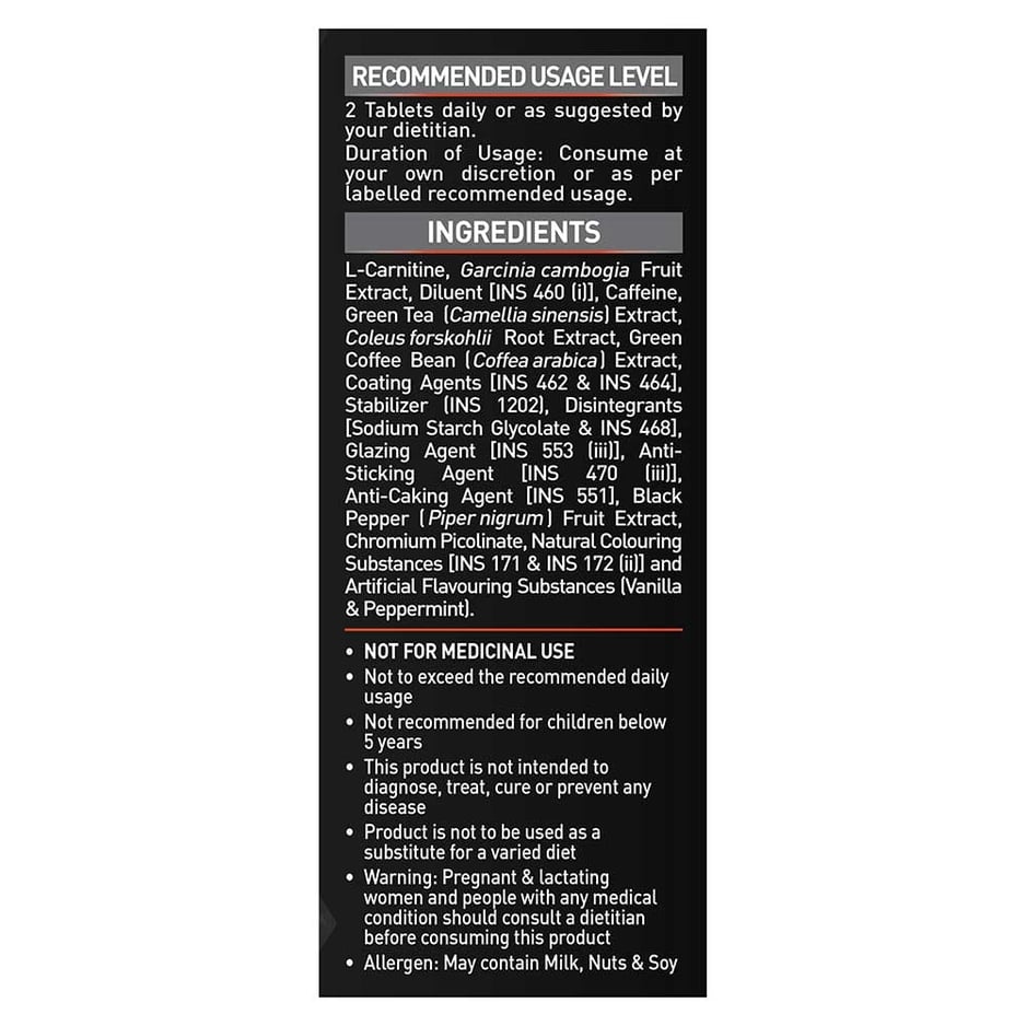 MuscleBlaze MB Fat Burner PRO