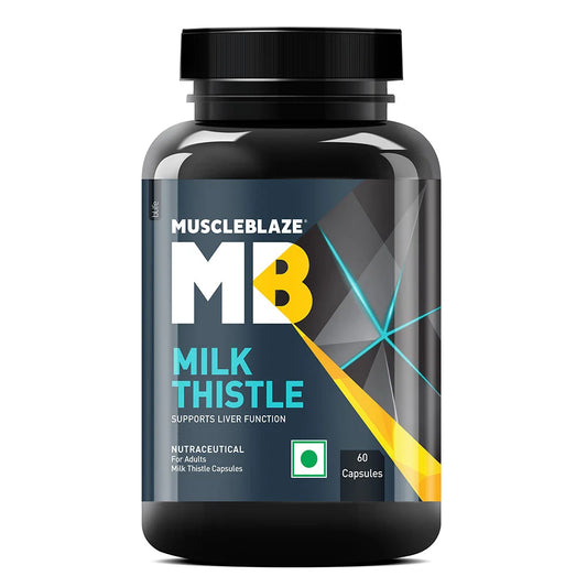 MuscleBlaze Milk Thistle 60 capsules