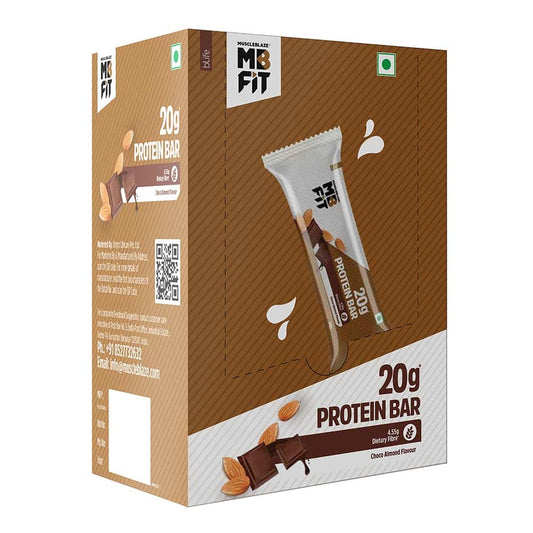 MuscleBlaze Protein Bar (20 gm Protein)  Choco Almond