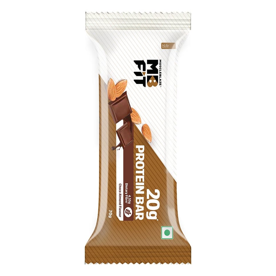MuscleBlaze Protein Bar (20 gm Protein)  Choco Almond