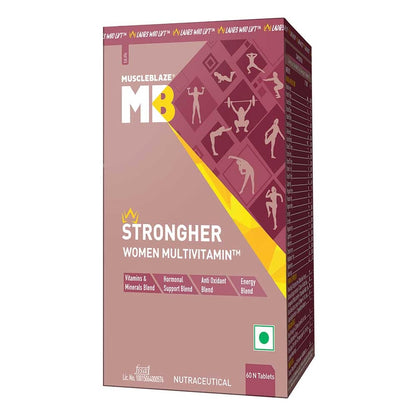 MuscleBlaze StrongHer Women Multivitamin for Energy & Stamina 60 tablet(s)