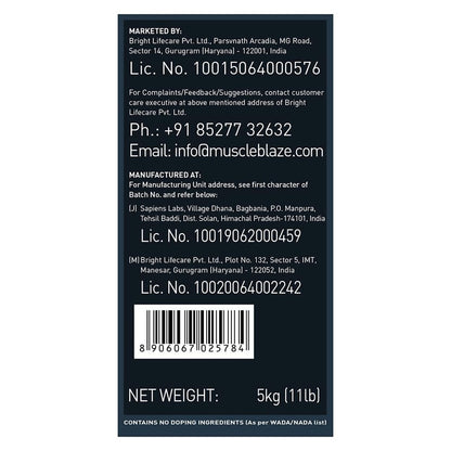 MuscleBlaze Super Gainer XXL Weight Gainer Banana