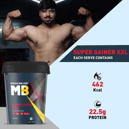 MuscleBlaze Super Gainer XXL Weight Gainer Banana