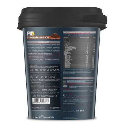 MuscleBlaze Super Gainer XXL Weight Gainer Banana