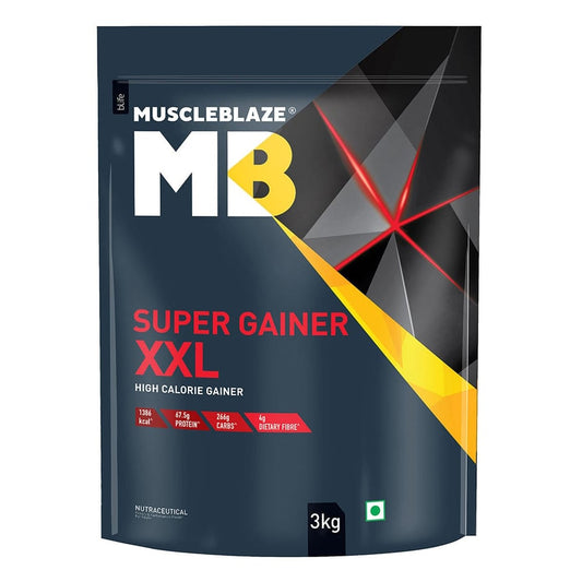 MuscleBlaze Super Gainer XXL Weight Gainer Choco Caramel