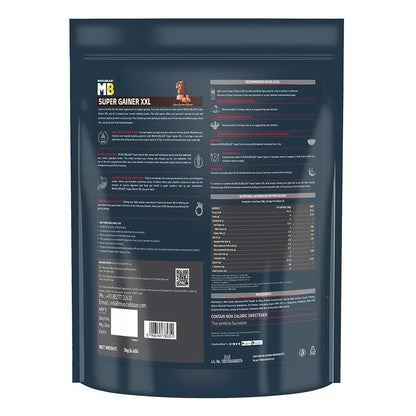 MuscleBlaze Super Gainer XXL Weight Gainer Choco Caramel