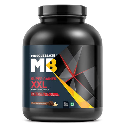 MuscleBlaze Super Gainer XXL Weight Gainer Choco Peanut