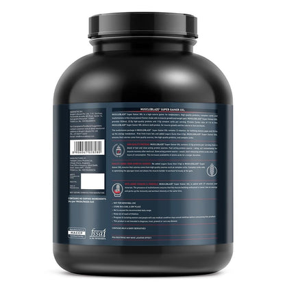 MuscleBlaze Super Gainer XXL Weight Gainer Choco Peanut