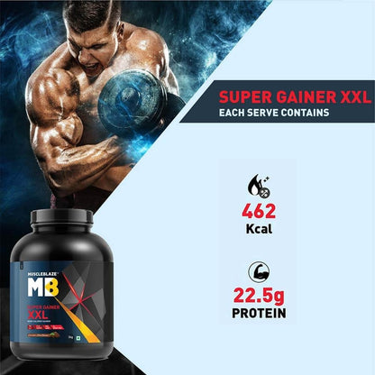 MuscleBlaze Super Gainer XXL Weight Gainer Chocolate Mint