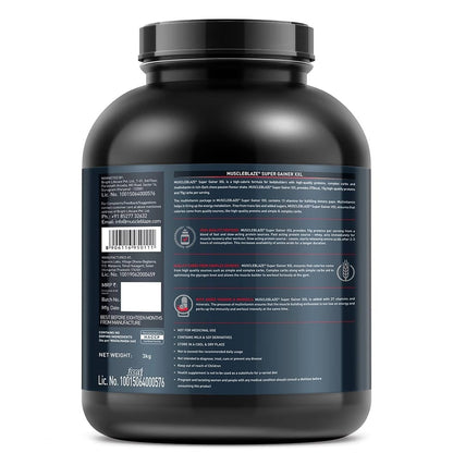 MuscleBlaze Super Gainer XXL Weight Gainer Dark Choco Passion